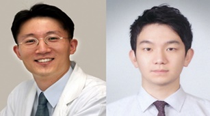 왼쪽부터 피부과 권오상 교수. 김진용 임상강사.