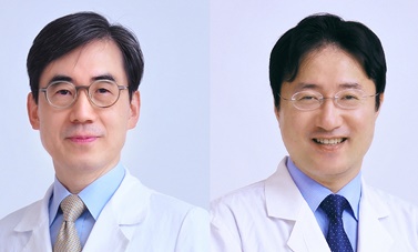 왼쪽부터)김효수 교수, 양한모 교수.