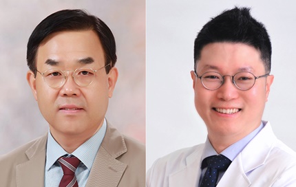 왼쪽부터)김영수 교수 유한석 교수.