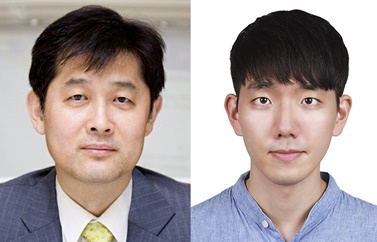 (왼쪽부터)권준수 교수, 김택용 연구원.
