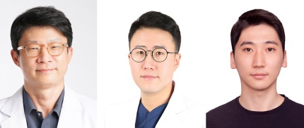 좌측부터 신경외과 김종현, 변준호 교수, 석진후 임상강사.