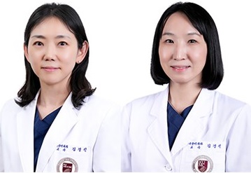 사진 왼쪽부터 고려대학교 안암병원 내분비내과 김경진A, 김경진B 교수.
