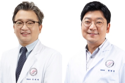 (왼쪽부터)한림대성심병원 정형외과 유제현, 곽대경 교수.
