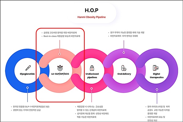  한미약품의 H.O.P 프로젝트(자료 한미약품 제공).